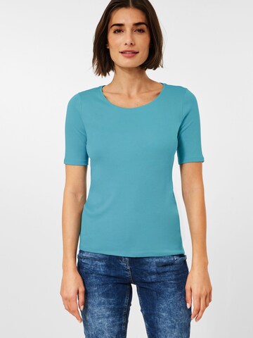 CECIL قميص 'Lena' بلون أزرق: الأمام