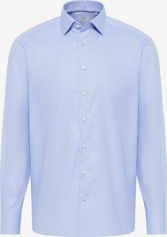 ETERNA Comfort fit Button Up Shirt in Blue: front