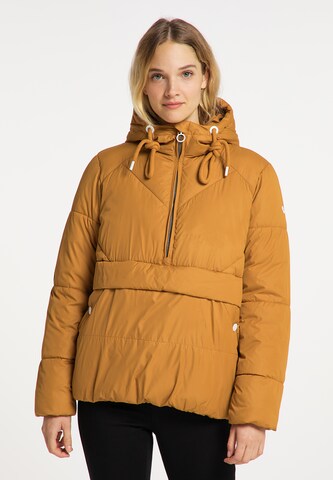 DreiMaster Maritim - Chaqueta de invierno en amarillo: frente