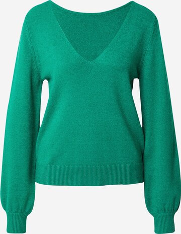 VILA Sweater 'Ril' in Green: front