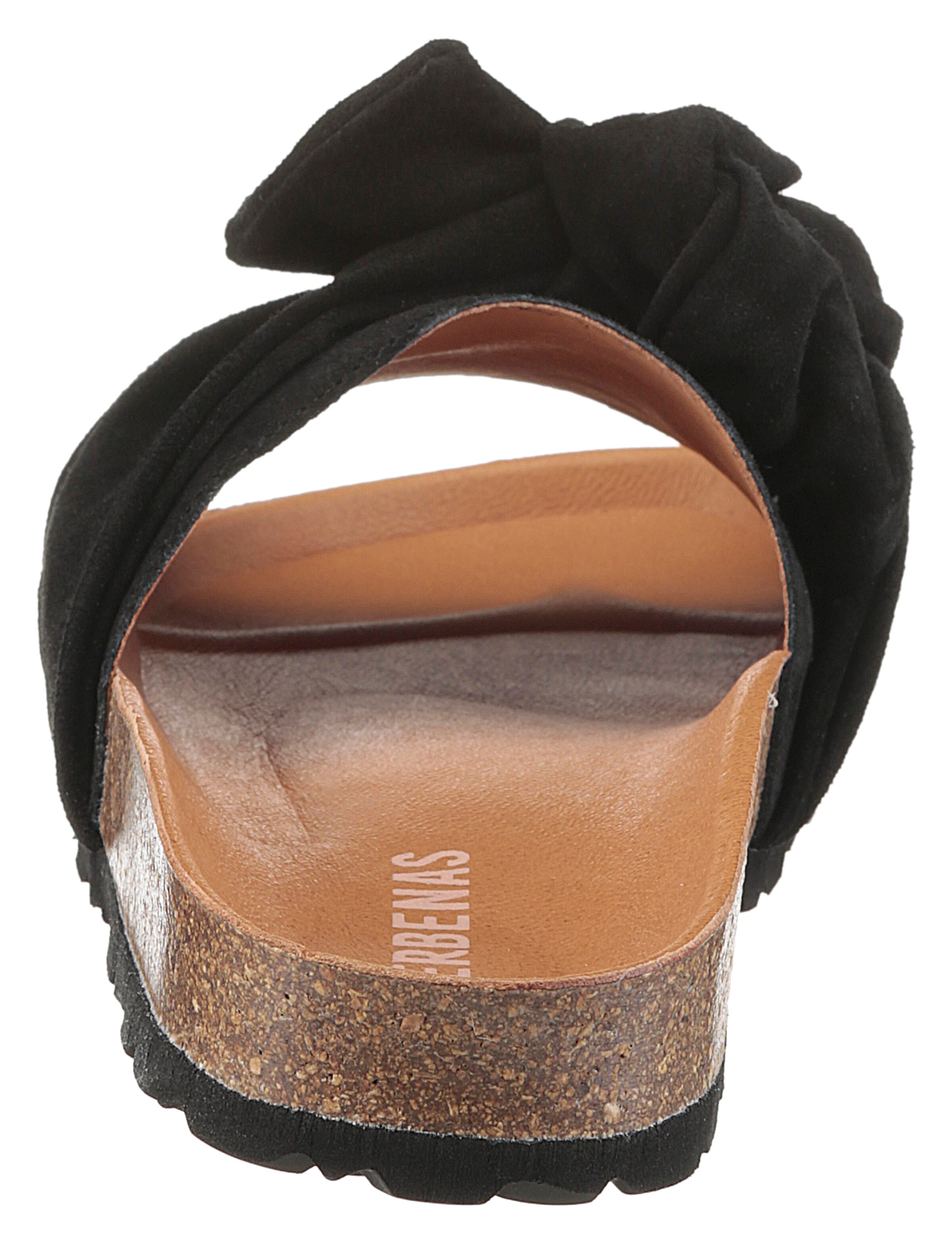 VERBENAS Mules 'Roxy' in Black