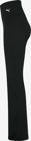 évasé Pantalon de sport PUMA en noir