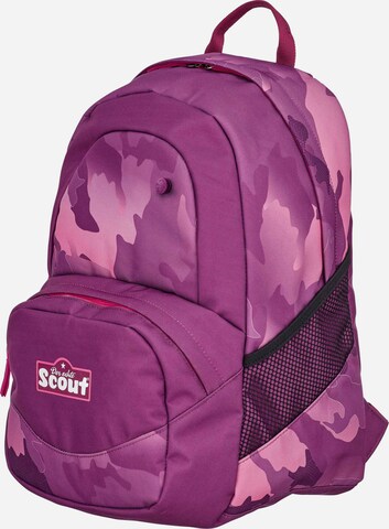 SCOUT Rucksack in Lila