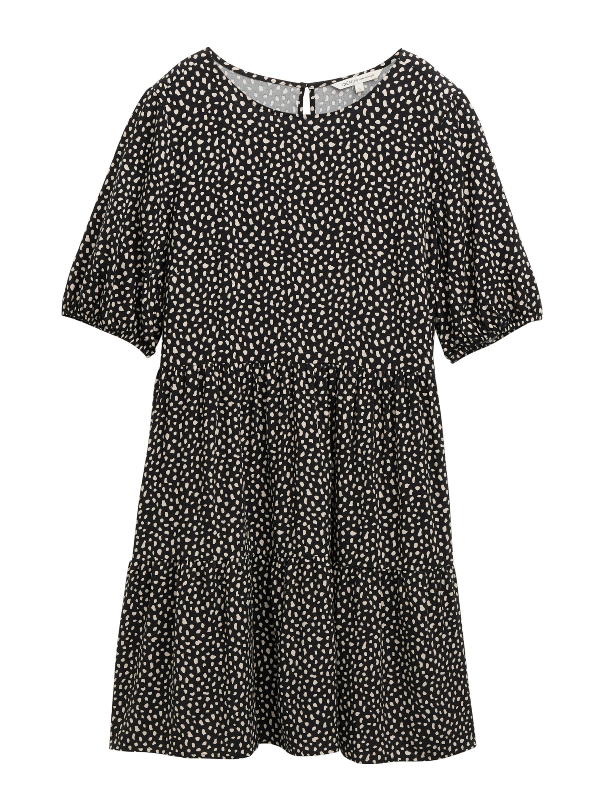 TOM TAILOR DENIM Ruha - fekete: elől