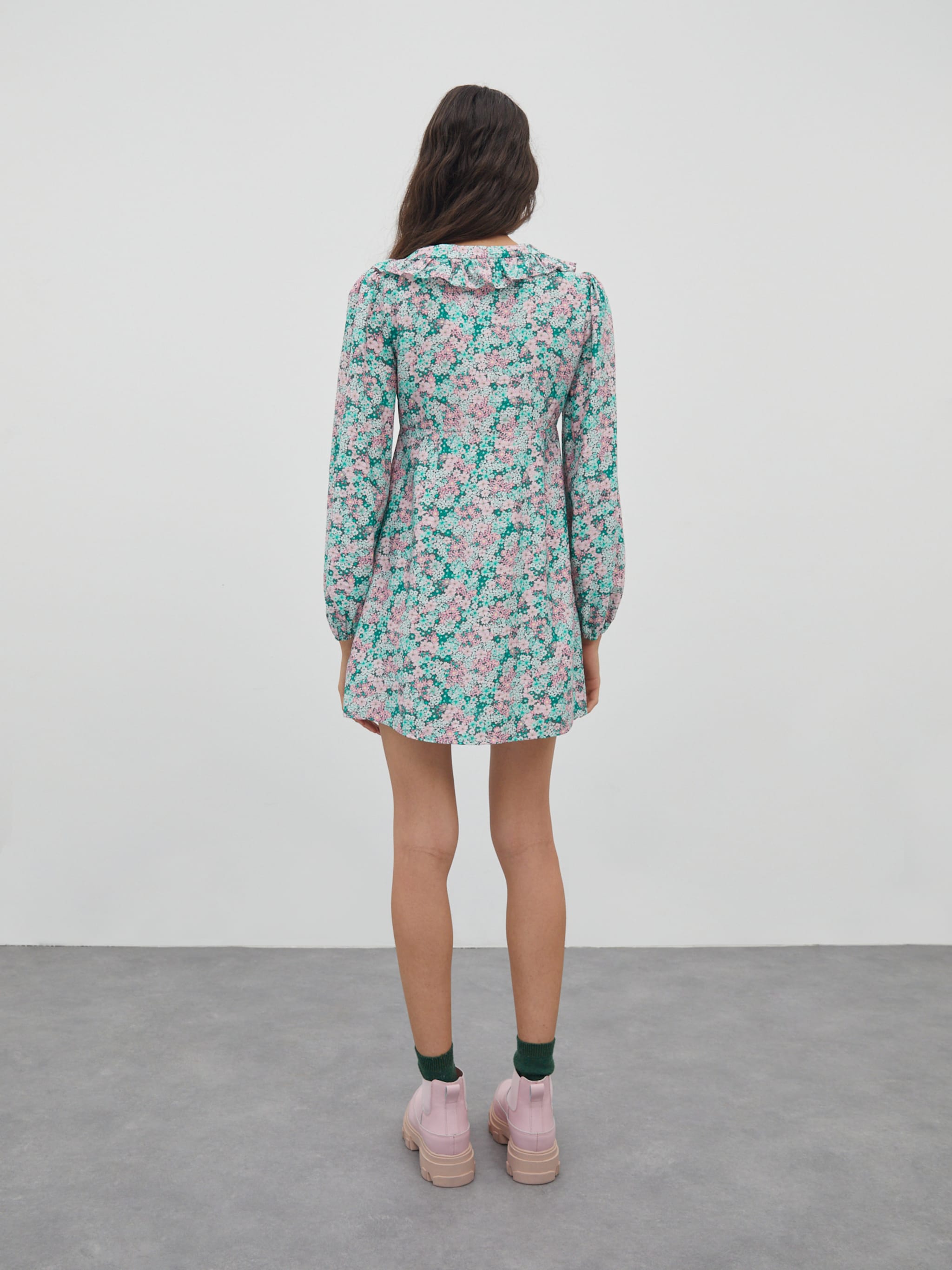 EDITED Produits Robe-chemise 'Lili' vert