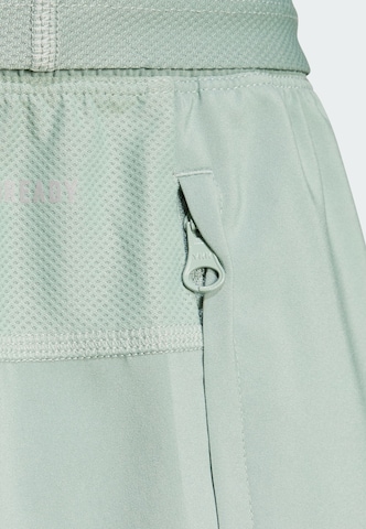 ADIDAS PERFORMANCE Tapered Sports trousers 'Own The Run' in Green