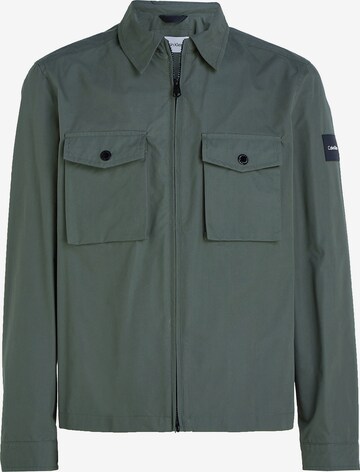 Calvin Klein Between-Season Jacket in Green: front