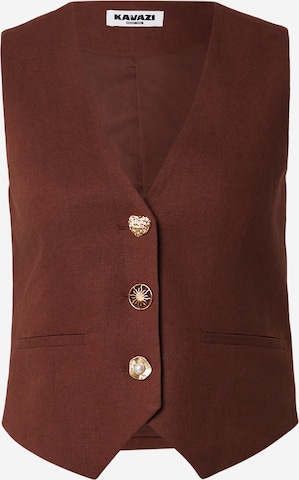 KAVAZI Liivi värissä ruskea: etupuoli