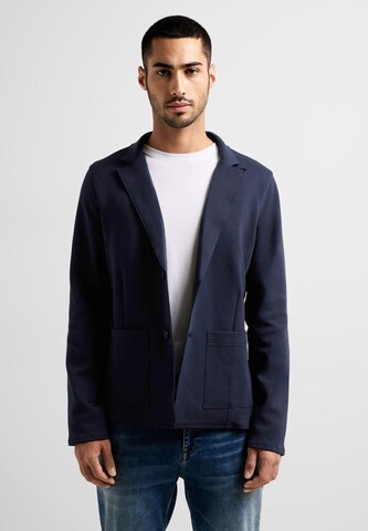 Street One MEN Regular fit Suit Jacket in Blue: front