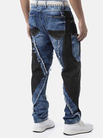 CIPO & BAXX Loosefit Jeans 'CD909' in Blauw