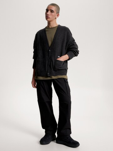 Tommy Jeans Knit Cardigan 'Essential' in Black