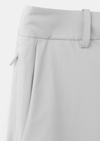 MANGO MAN Slim fit Chino Pants 'Due' in Grey