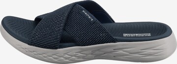 SKECHERS Muiltjes in Blauw