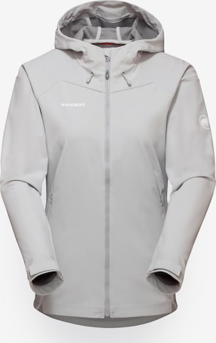 MAMMUT Outdoor Jacket 'Sapuen' in Grey: front