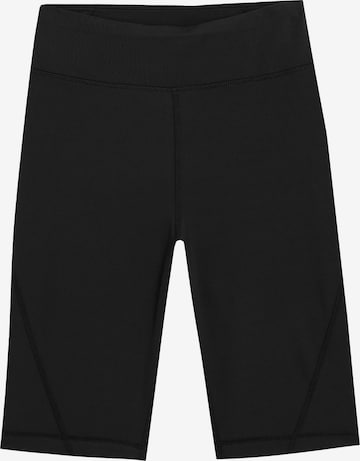 4F Workout Pants in Black: front