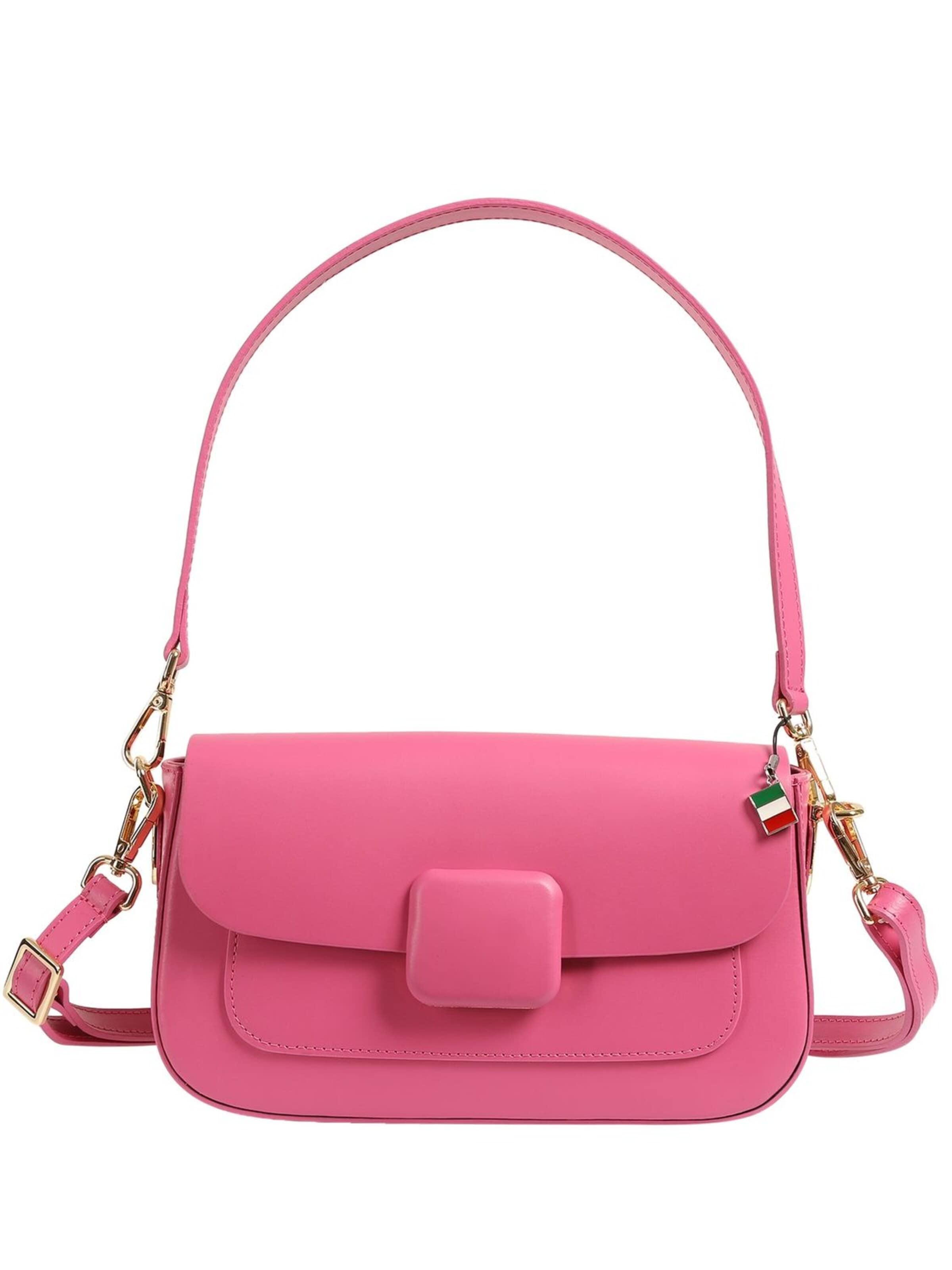 Borsa a spalla di Florence in rosa: frontale