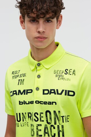 CAMP DAVID Shirt in Yellow