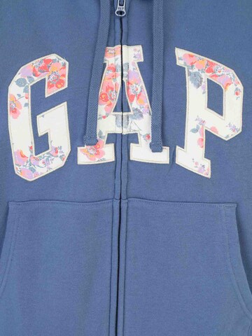 Gap Petite Ζακέτα φούτερ 'HERITAGE' σε μπλε