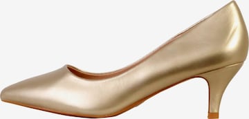 Super Mode Ballerina in Gold: Vorderseite