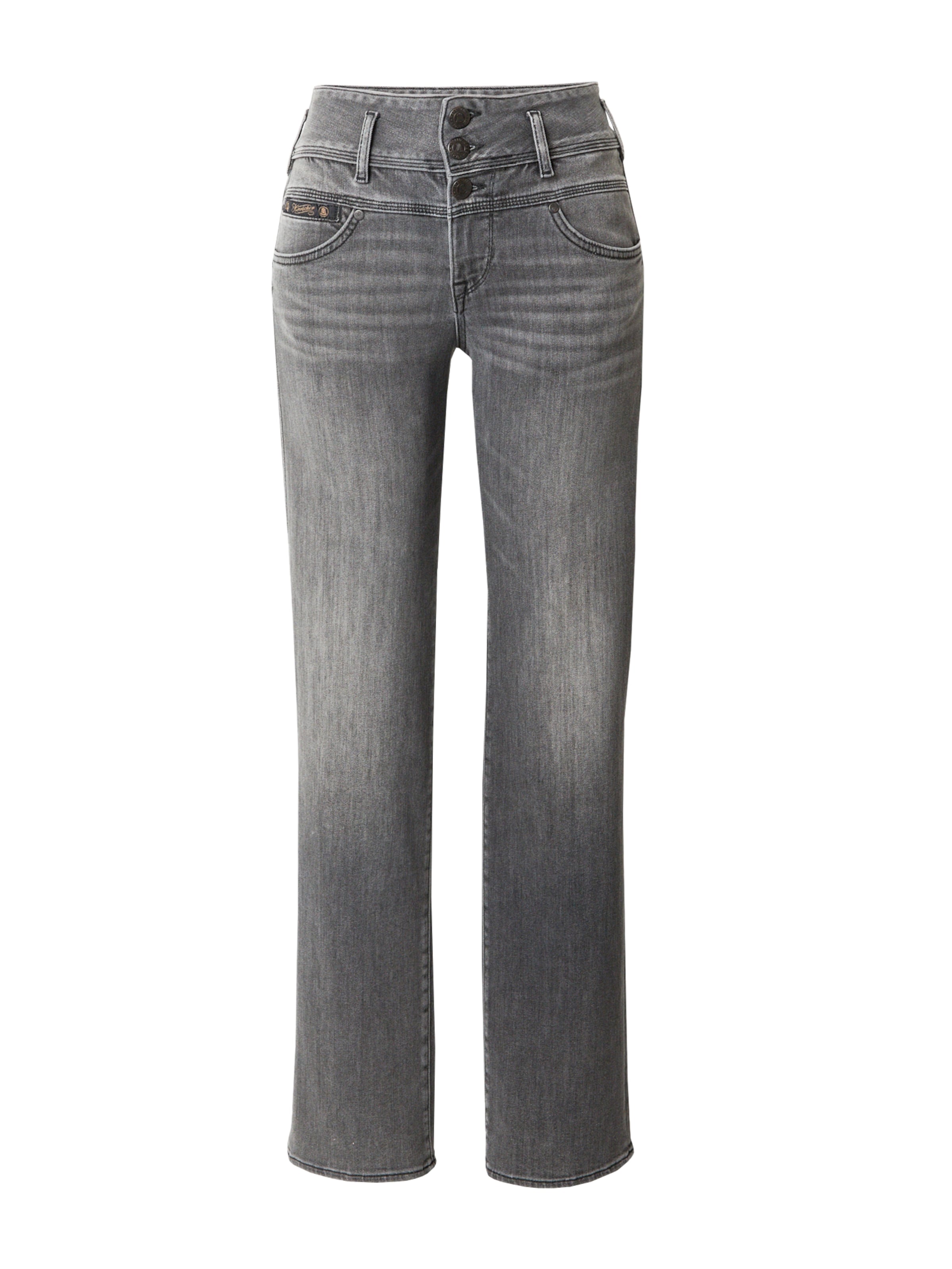 Herrlicher Regular Jeans 'Raya' in Grey: front