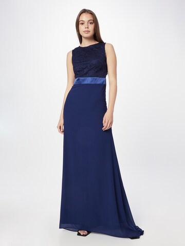 TFNC Suknia wieczorowa 'HALANNA' w kolorze niebieski: przód