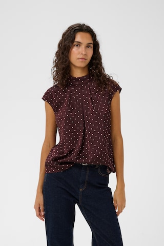 Chemisier 'IWZania' InWear en marron : devant