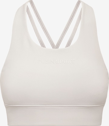 Top sportivo di Plein Sport in grigio: frontale