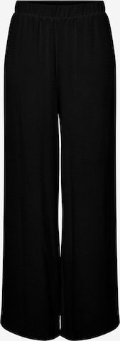 Pantalon 'FLORE' PIECES en noir : devant