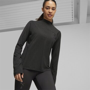 PUMA Sweter sportowy 'Seasons' w kolorze czarny: przód