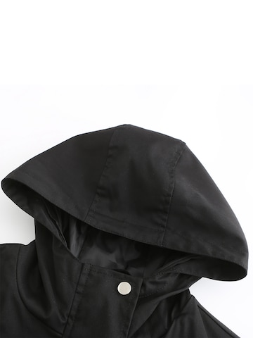 Youthup Between-Seasons Coat in Black