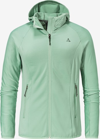 Veste en polaire fonctionnelle 'Cascata' Schöffel en vert : devant