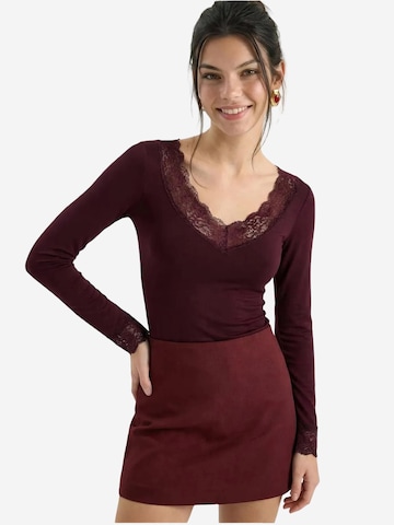 Bianco Lucci Shirt in Rot