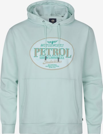 Petrol IndustriesSweater majica - zelena boja: prednji dio