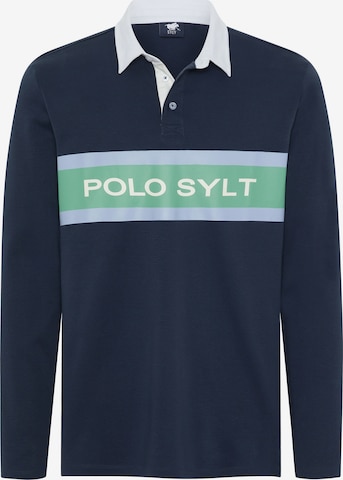 Polo Sylt Shirt in Blau: predná strana