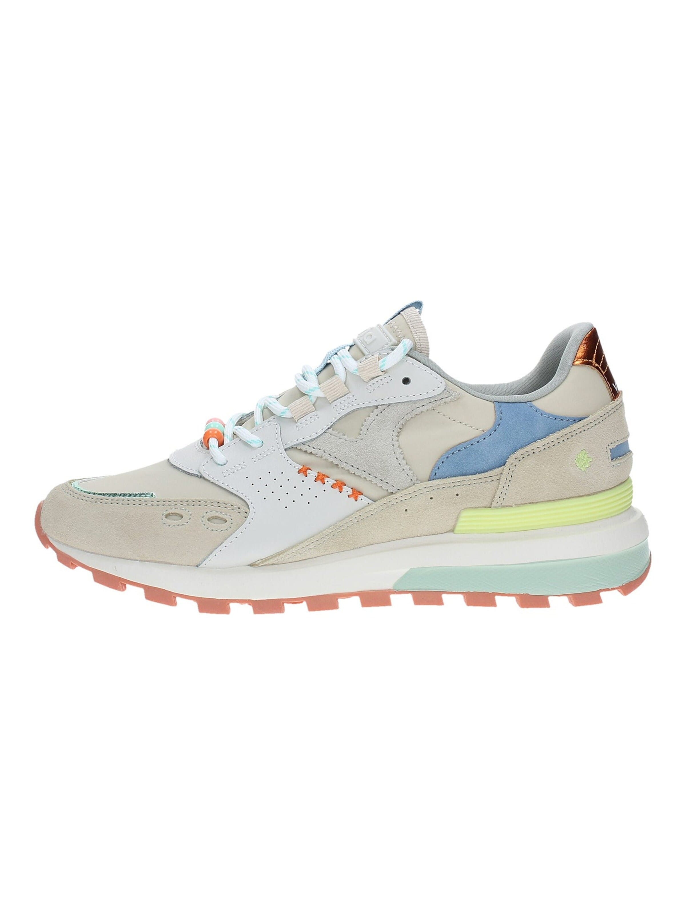 Sneaker bassa di Victoria Shoes in beige: frontale