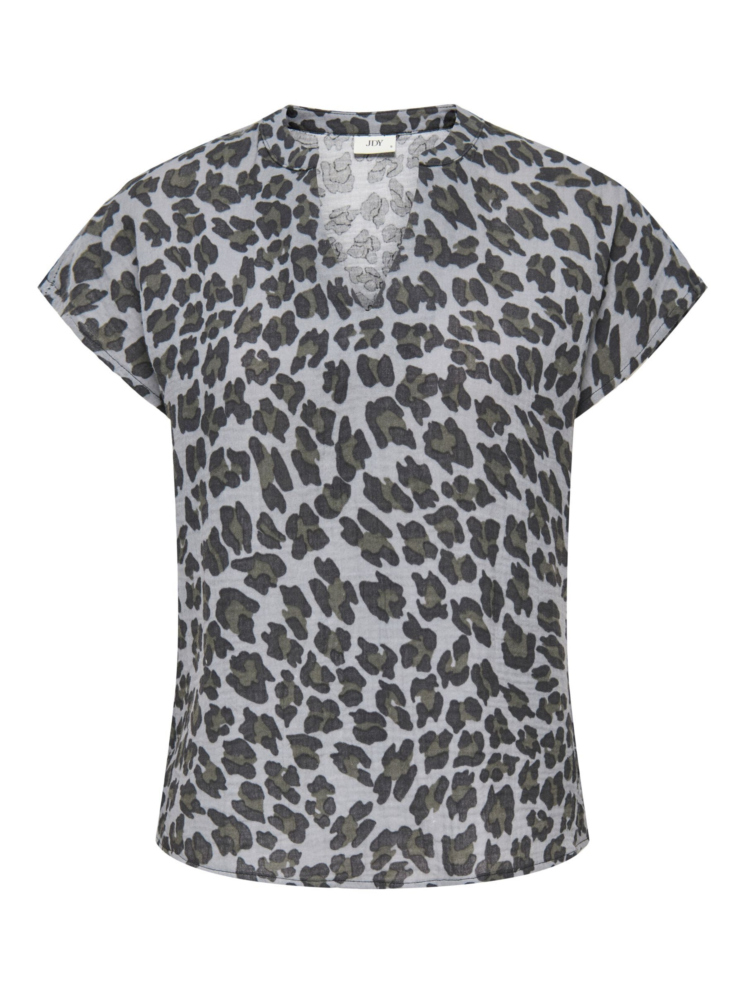 JDY Blouse 'JDYTHEIS' in Grey: front