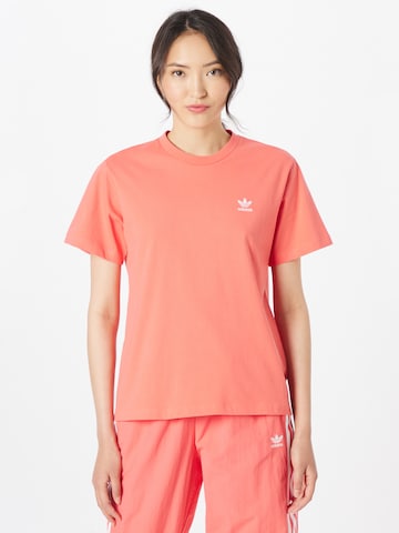 T-shirt ADIDAS ORIGINALS en orange : devant