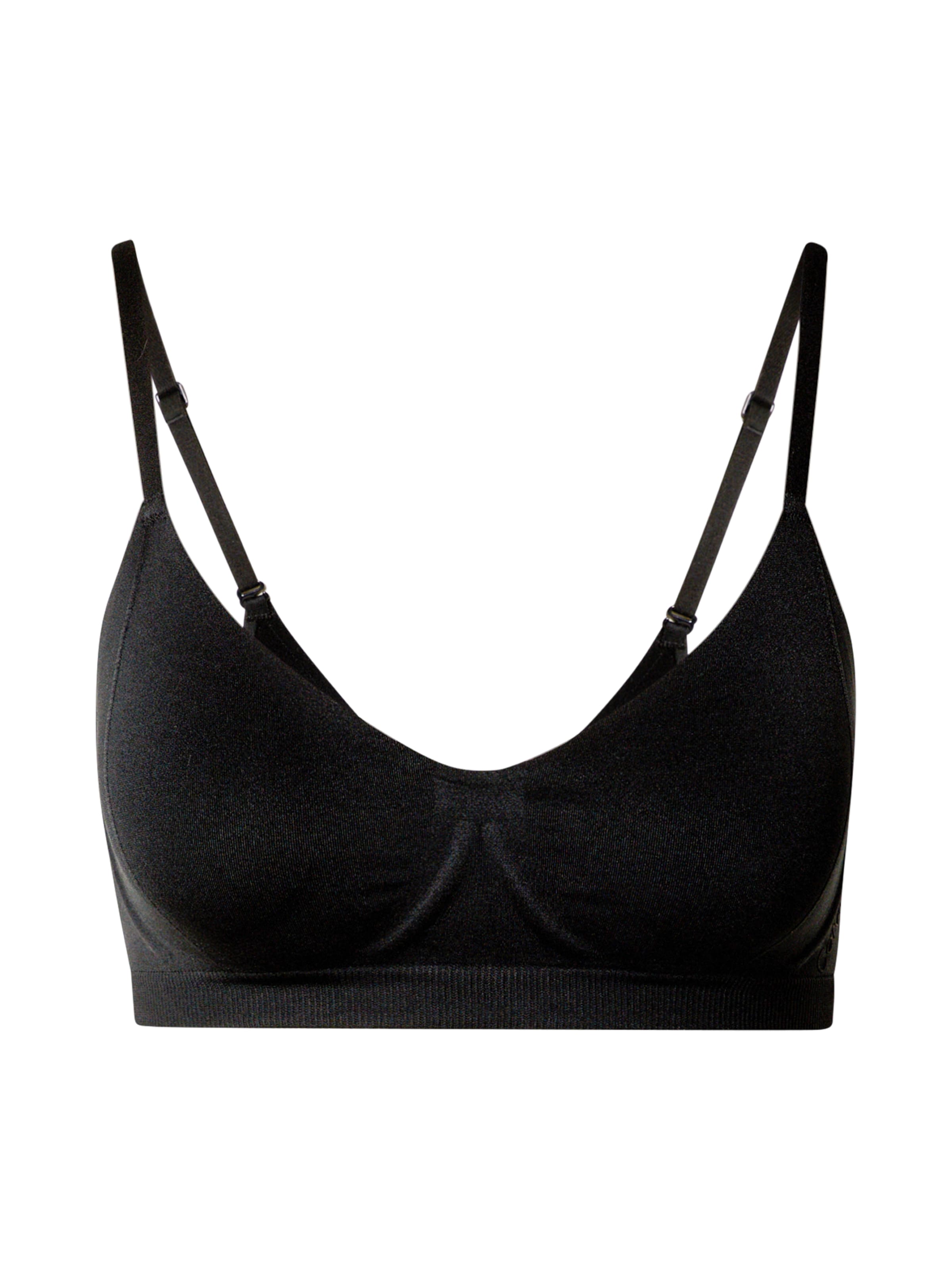 Calvin Klein Underwear Bustier BH i sort: forside