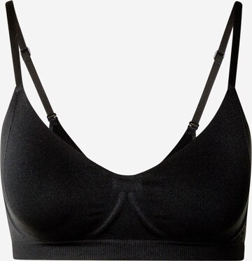 Calvin Klein UnderwearBustier Grudnjak - crna boja: prednji dio