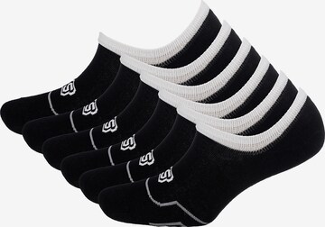 SKECHERS Ankle Socks 'Cushioned' in Black: front