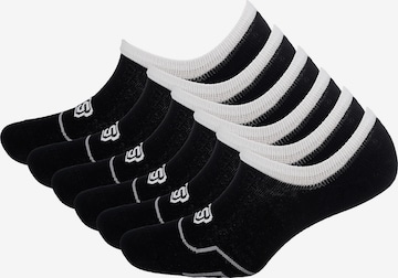 SKECHERS Ankle Socks 'Cushioned' in Black: front