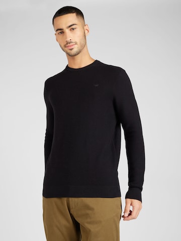 MUSTANG Sweater 'Elliot' in Black: front