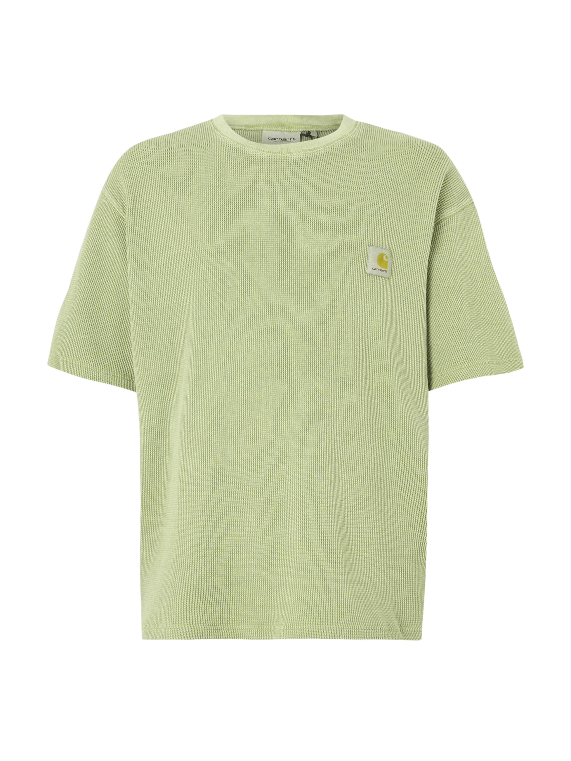 Carhartt WIP - Camiseta 'Nelson' en verde: frente