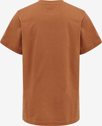 T-Shirt 'Tres' Hummel en marron