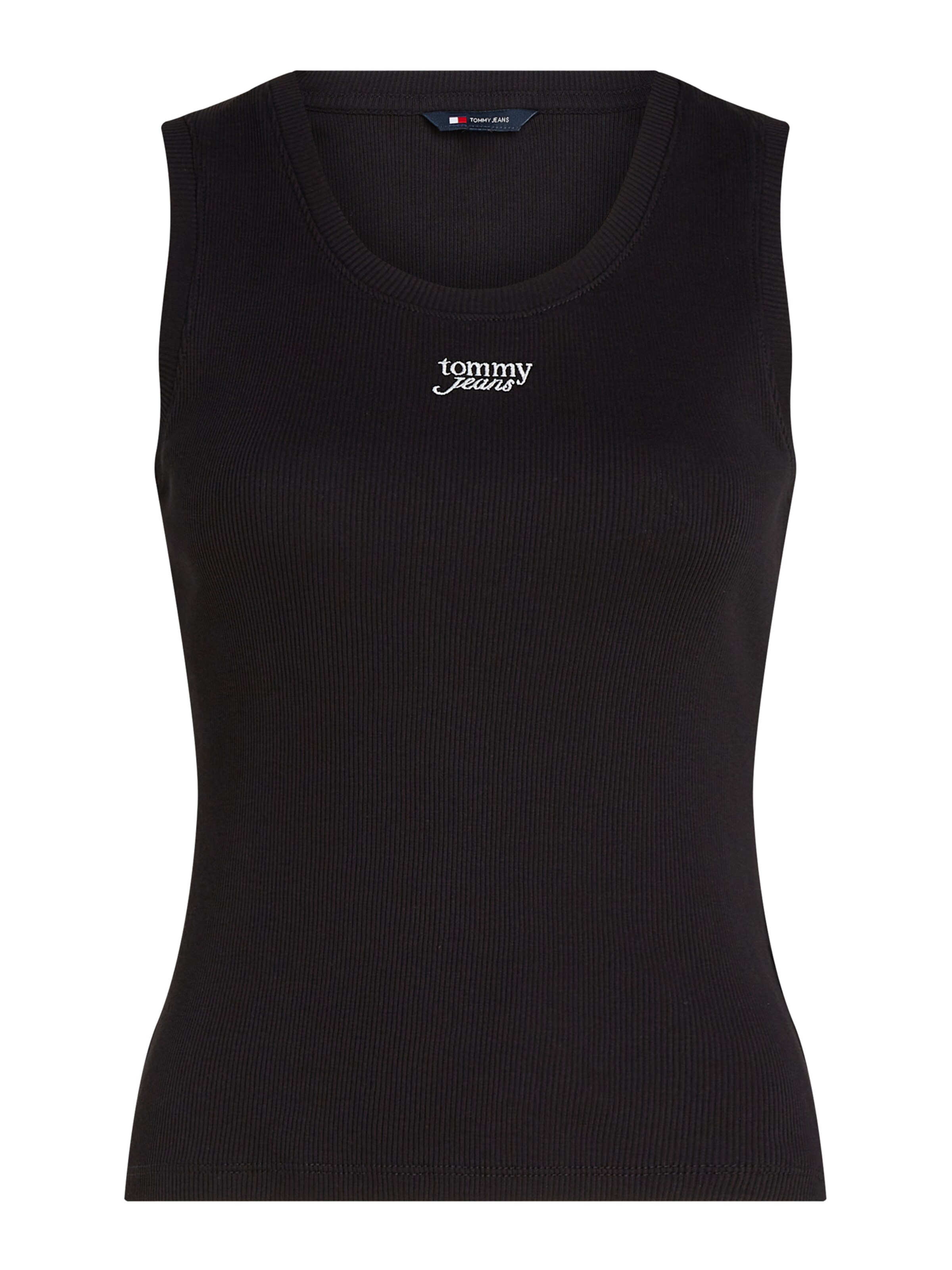 Tommy Jeans Overdel i sort: forside