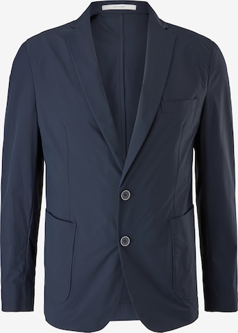 s.Oliver Slim fit Suit Jacket in Blue: front