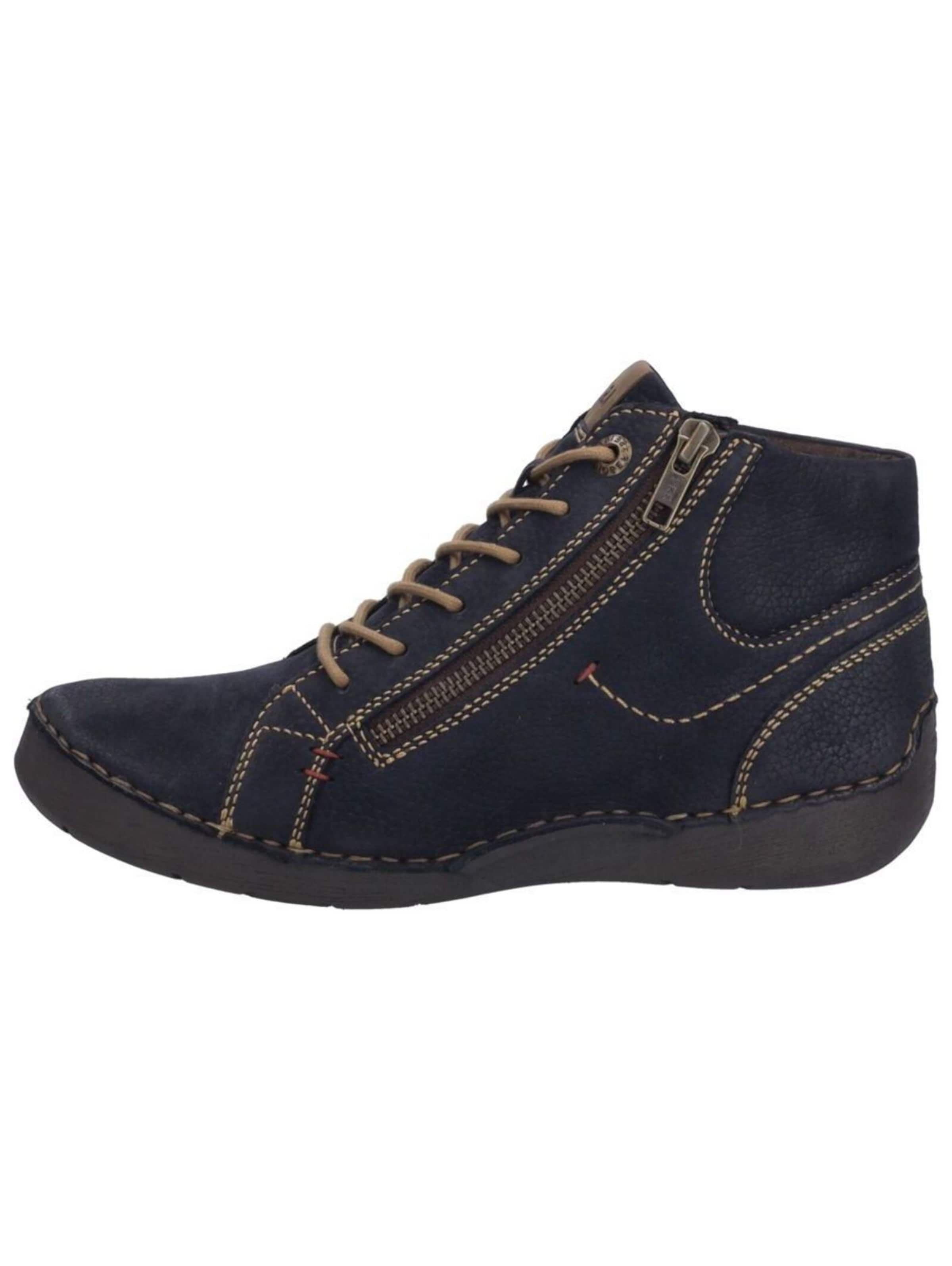 JOSEF SEIBEL Schnürstiefelette 'Fergey 67' in Blau