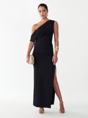 Robe 'Frea' BWLDR en noir : devant