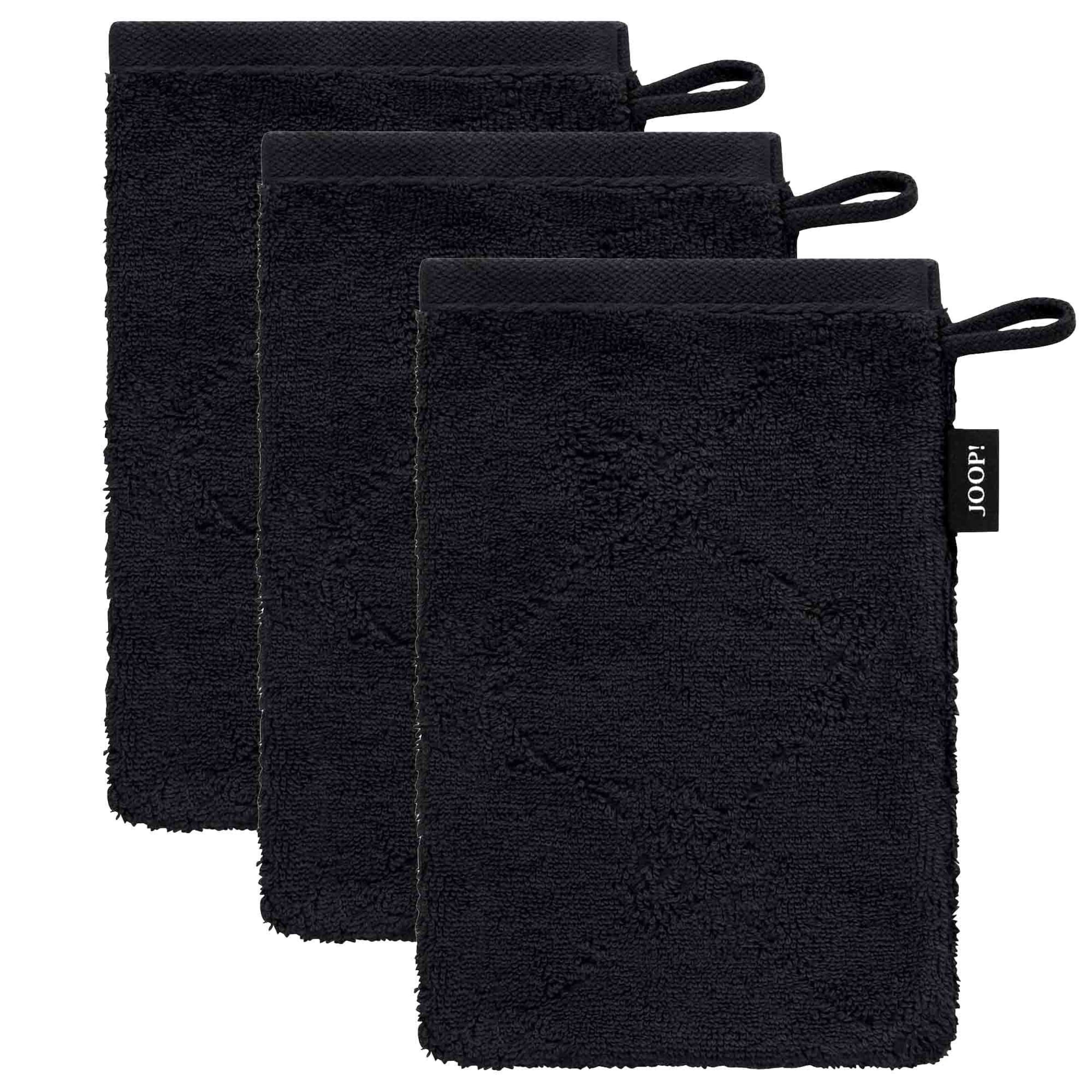 Gant de toilette JOOP! en noir : devant