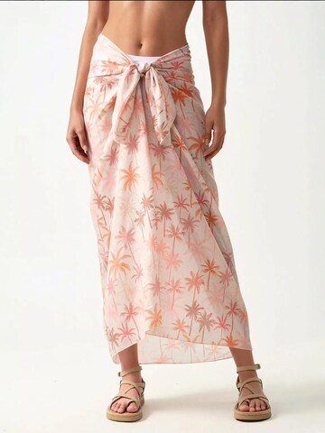 Hiccup Beach towel in Pink: front